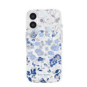 Kate Spade Protective Case for iPhone 17 - Flowerbed Blue