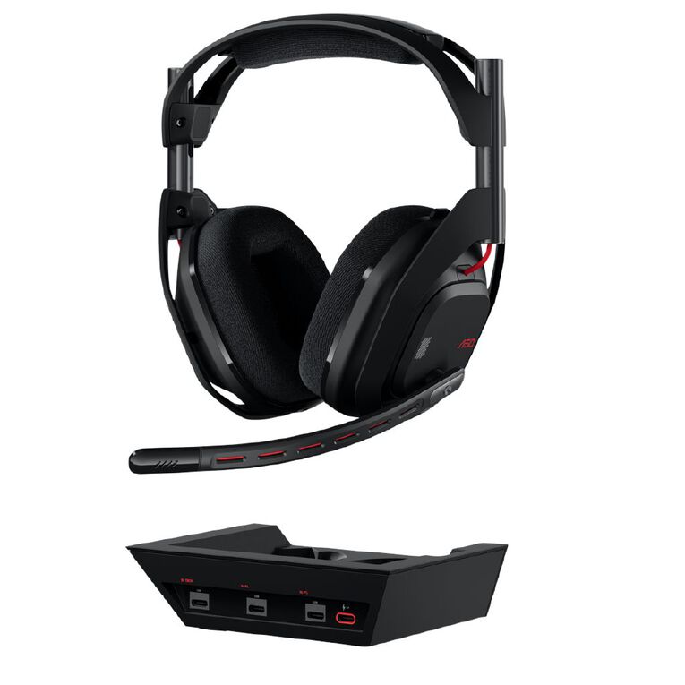 Logitech G ASTRO A50 Gen 5 LIGHTSPEED Wireless Gaming Headset + Base Station - Black, , hi-res