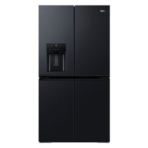 Haier 601L 600 Series Quad Door Fridge Freezer - Black