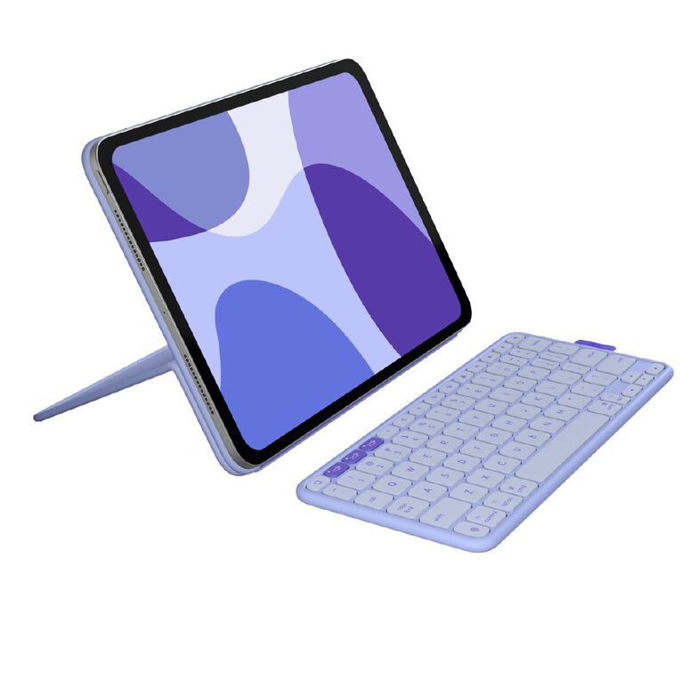 Logitech Flip Folio for iPad Pro 11-inch (M5 & M4), iPad Air 11-inch (M4, M3, & M2), iPad Air (5th gen) - Lilac, , hi-res
