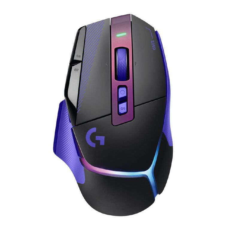 Logitech G502 X PLUS Wireless Gaming Mouse&nbsp;- Black/Purple, , hi-res