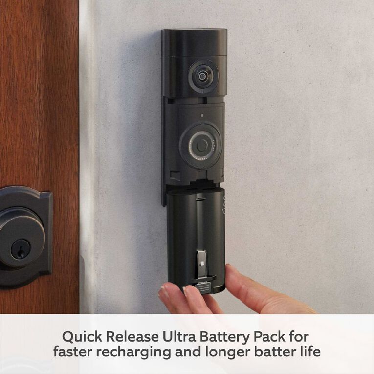 Ring Battery Video Doorbell 4K Pro (2nd Gen) - Deep Silver, , hi-res