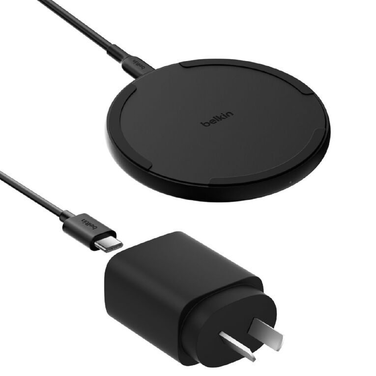 Belkin BoostCharge Wireless Charging Pad 15W - Black, , hi-res