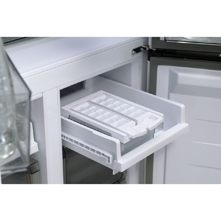 Panasonic 445L Flush Fit Quad Door Fridge Freezer - Black, , hi-res