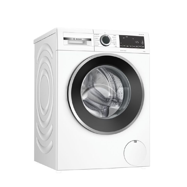 Bosch 10kg Series 6 Front Load Washing Machine - White, , hi-res
