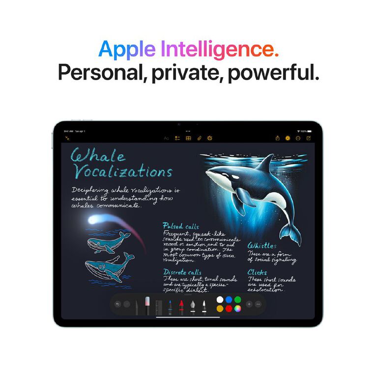 Apple iPad Air 11-inch with M3 Chip 1TB WiFi - Space Grey, , hi-res