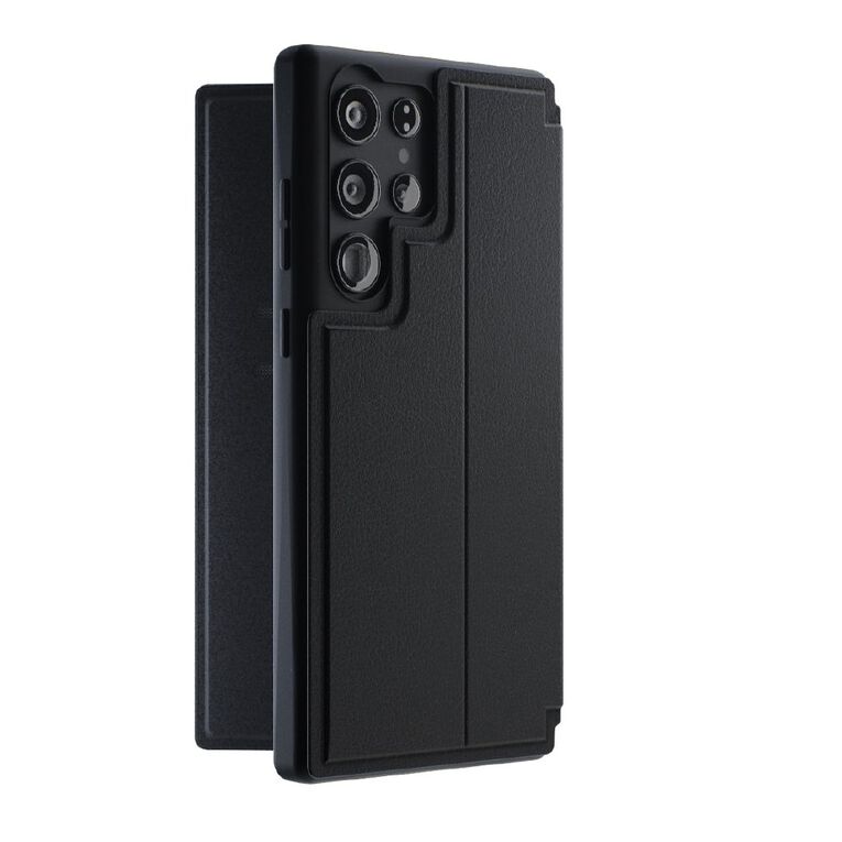 3SIXT SlimFolio Samsung S24 Ultra Case - Black, , hi-res