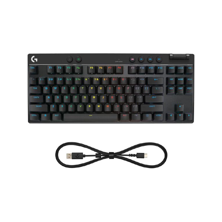 Logitech G PRO X TKL RAPID Analog Gaming Keyboard  - Black, , hi-res