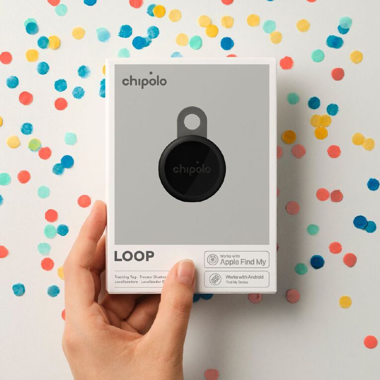 Chipolo LOOP Tracker - Charcoal, , hi-res