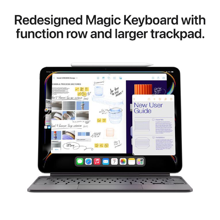 Apple iPad Pro 11 Inch M4 Wi-Fi + Cellular 2TB - Silver, , hi-res