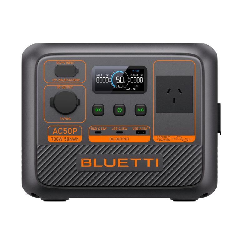 Bluetti AC50P Portable Power Station 700W 504Wh, , hi-res
