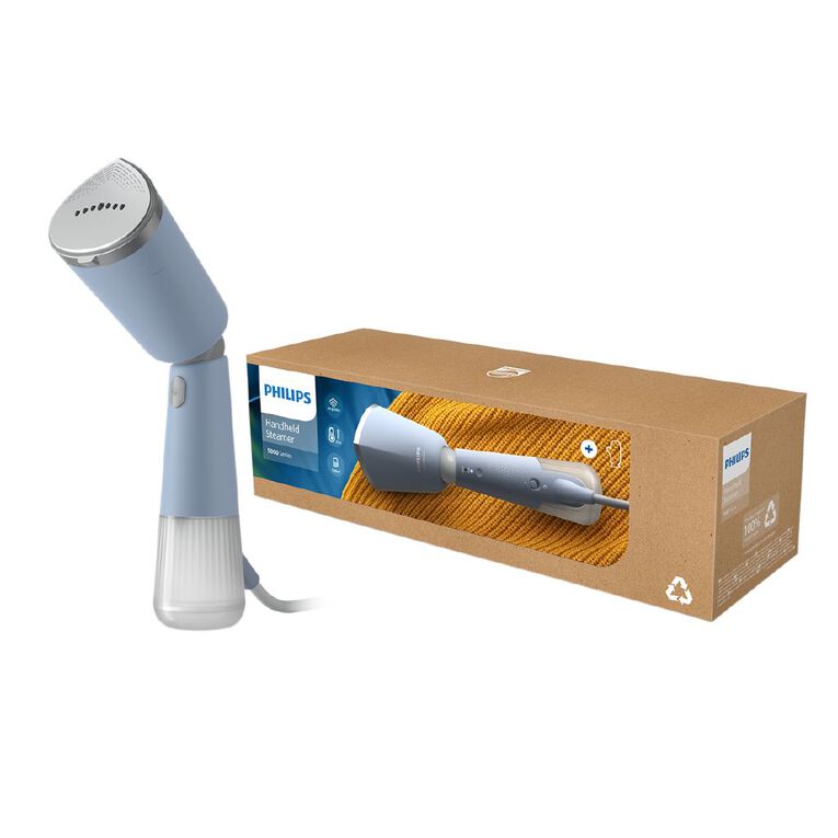 Philips 5000 Series Handheld Garment Steamer - Light Blue, , hi-res