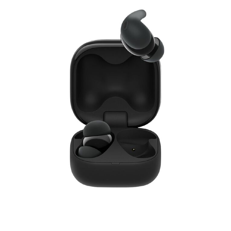 Sony LinkBuds Fit True Wireless Noise Cancelling Earbuds - Black, , hi-res