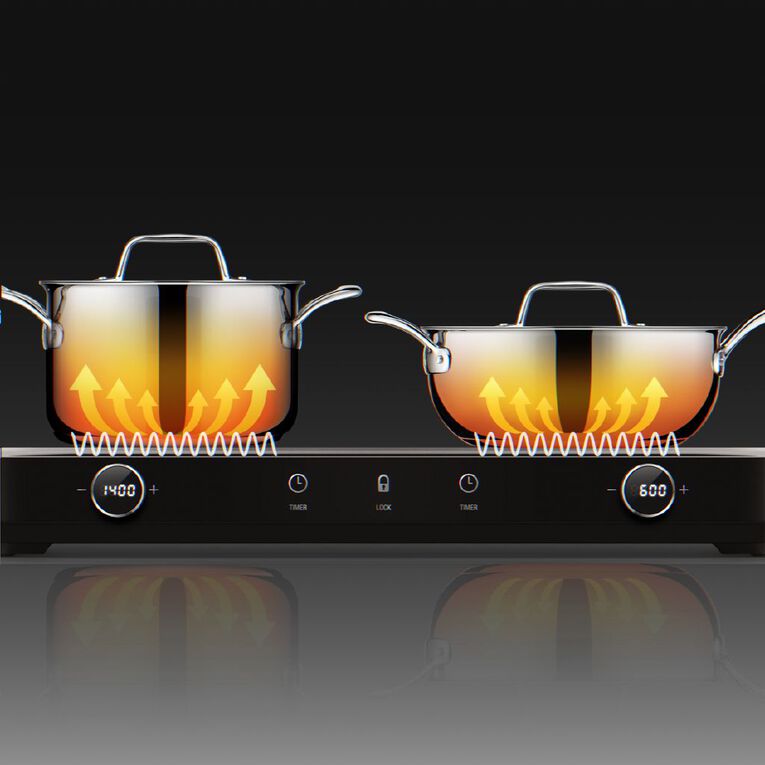 Breville the Quick Cook Dual Zone Induction Hob, , hi-res