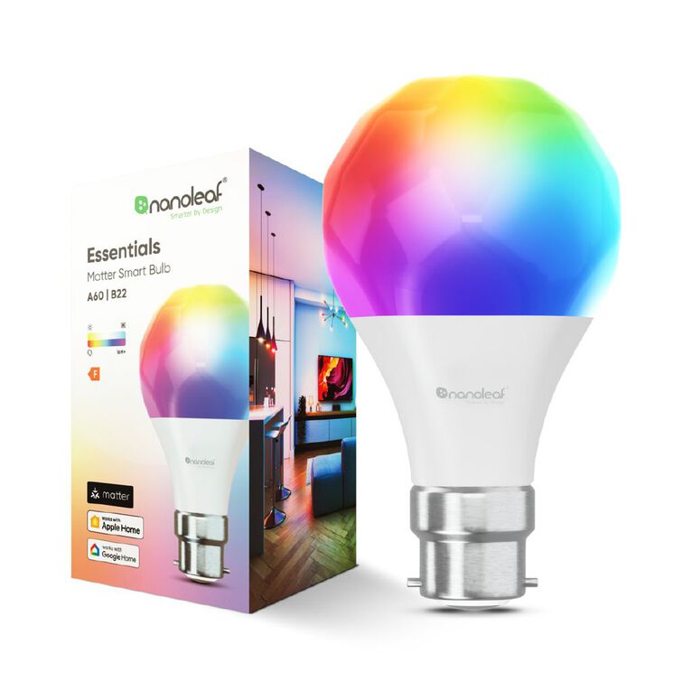 Nanoleaf Essentials Matter Smart Bulb B22, , hi-res