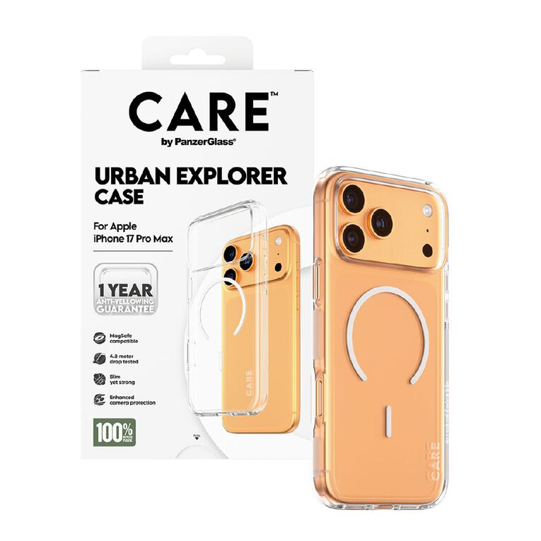 PanzerGlass Urban Explorer Case for iPhone 18 Pro Max / 17 Pro Max - Clear & White, , hi-res