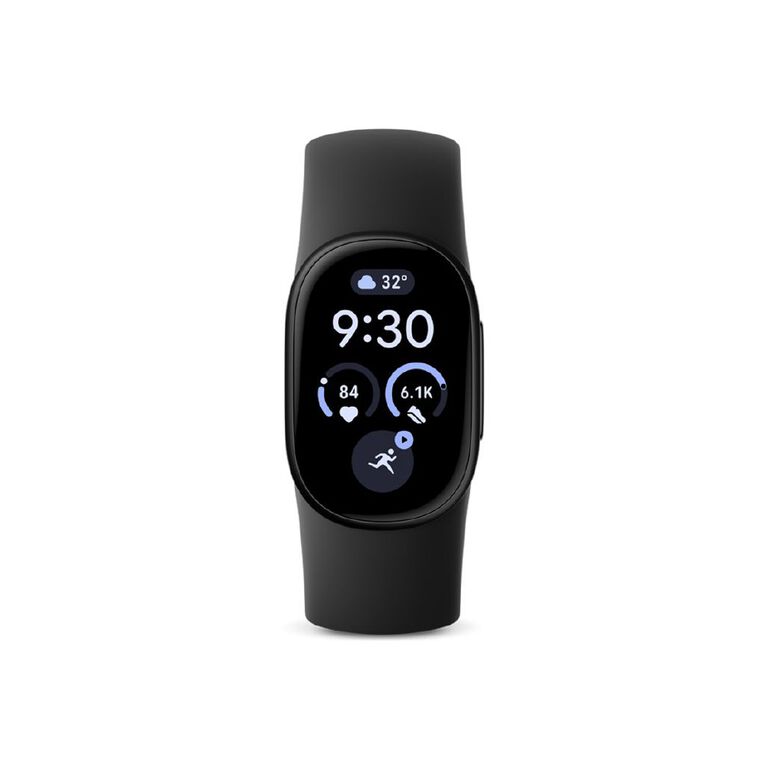 Google Fitbit Edge Matte Black Aluminium Case / Obsidian Active Band, , hi-res