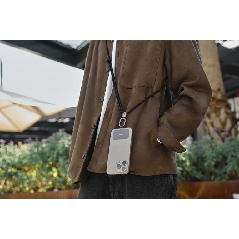 Orbitkey Crossbody Phone Strap - Black, , hi-res