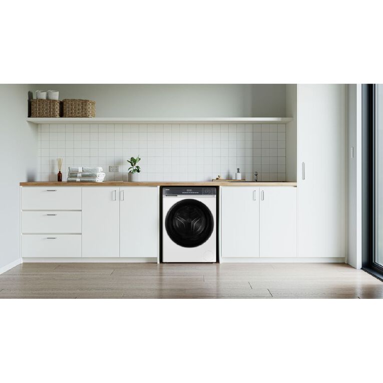 Haier 8.5kg 300 Series Front Load Washer - White, , hi-res