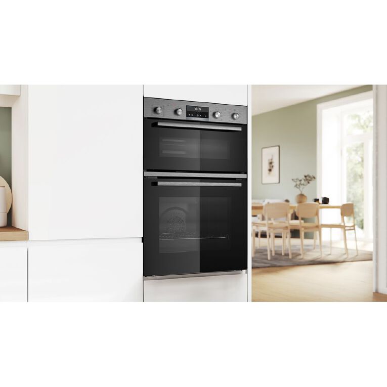 Bosch 60cm Built-In Double Oven - Series 6 - Stainless Steel, , hi-res