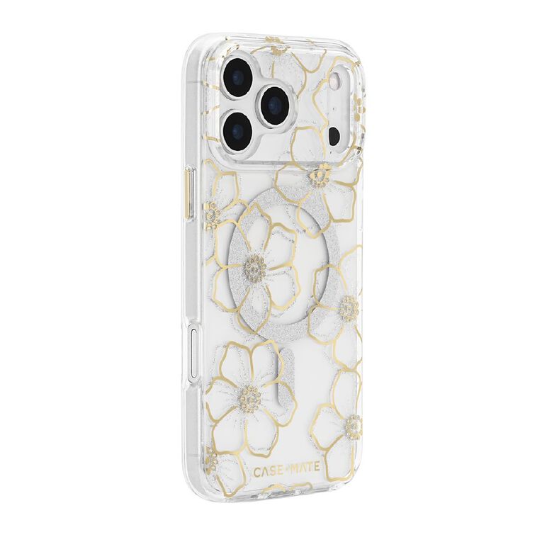 Casemate Floral Gems MagSafe Case for iPhone 18 Pro Max- Gold, , hi-res