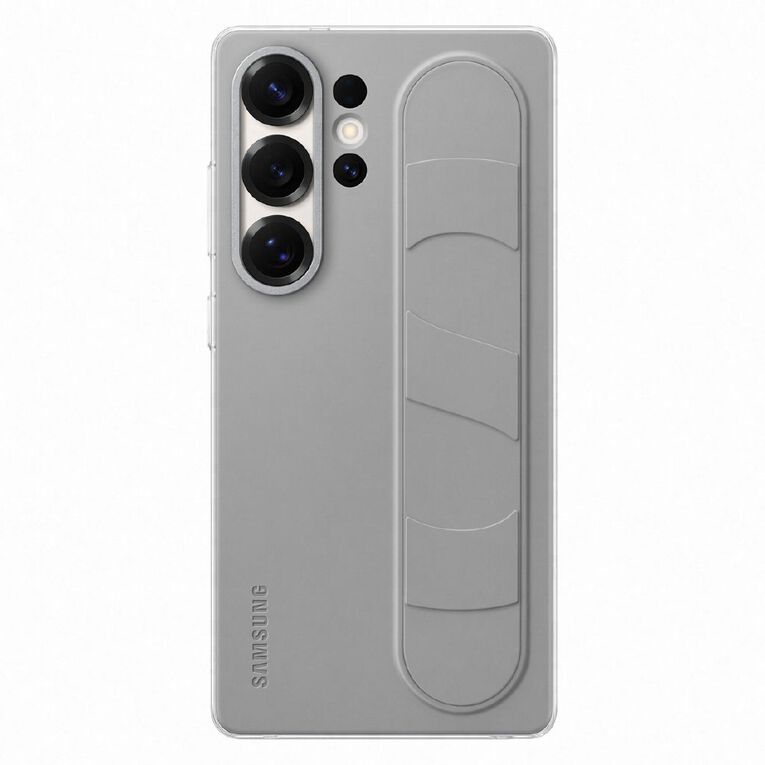 Samsung S25 Ultra Standing Grip Case - Grey, , hi-res