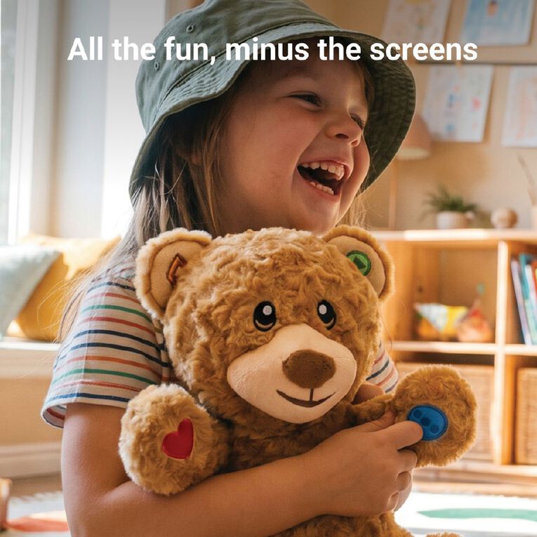 Pixbee Smart AI Advanced Bear With 2 Way Voice Chat, , hi-res