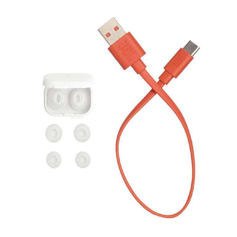 JBL Tune Flex 2 True Wireless Noise Cancelling Earbuds - White, , hi-res