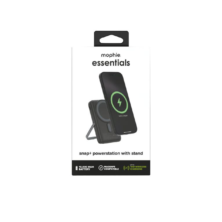 Mophie Essential Powerstation Snap+ 10K With Stand - Black, , hi-res