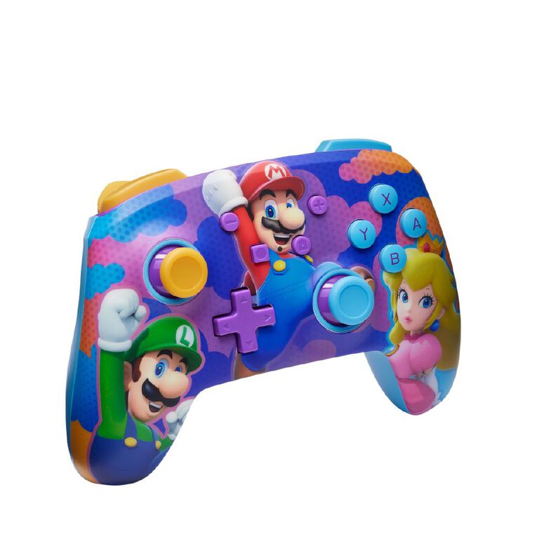 PowerA Enhanced Wireless Controller for Nintendo Switch - Colour Splash Heroes, , hi-res
