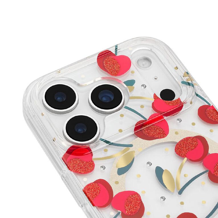 Kate Spade Protective Case for iPhone 17 Pro - Cherry Dots, , hi-res