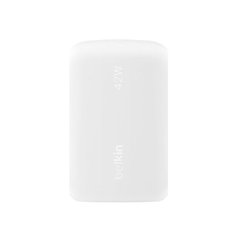 Belkin Dual 42W USB & USB-C Wall Charger, , hi-res