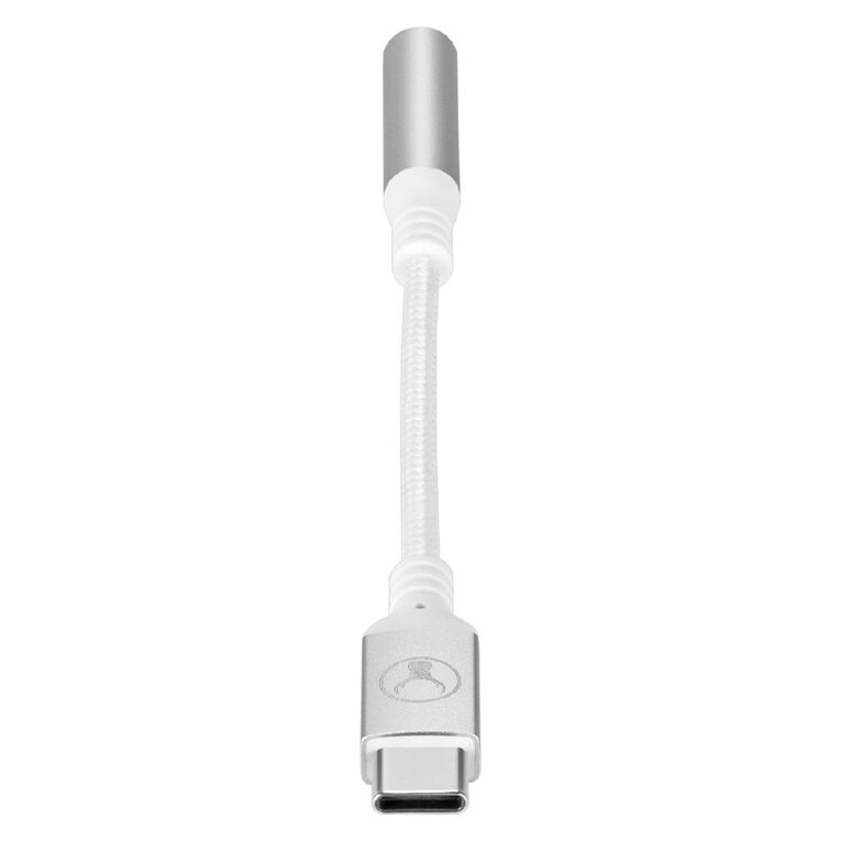 Bonelk USB-C to 3.5mm Long-Life Adapter - White, , hi-res