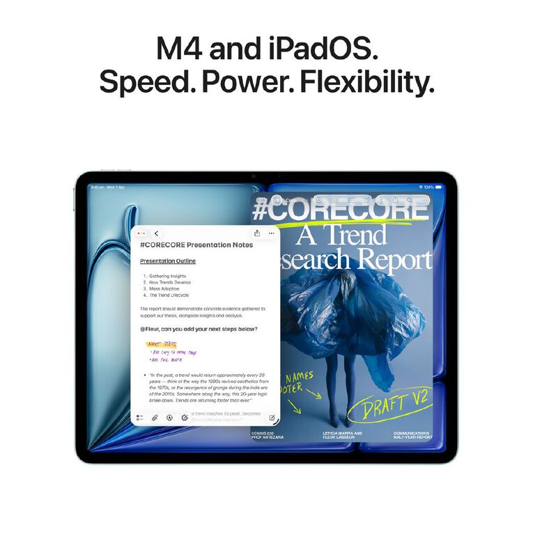 Apple iPad Air 11-inch with M4 Chip 1TB WiFi - Purple, , hi-res