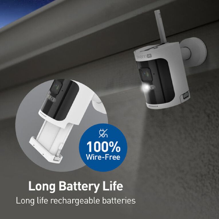 Swann AllSecure4K Wireless Security System with 64GB MicroSD Storage, , hi-res