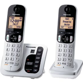 Panasonic KX-TGC222NZS Cordless Phone Twin Pack