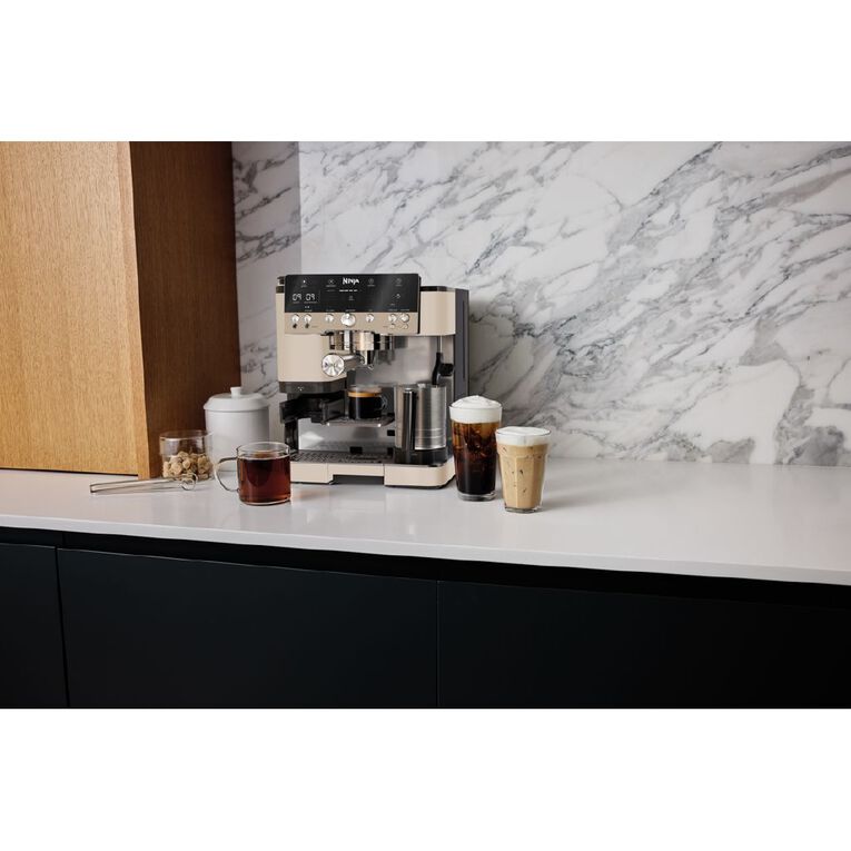 Ninja Luxe Cafe Manual Espresso Machine - Oat Milk, , hi-res