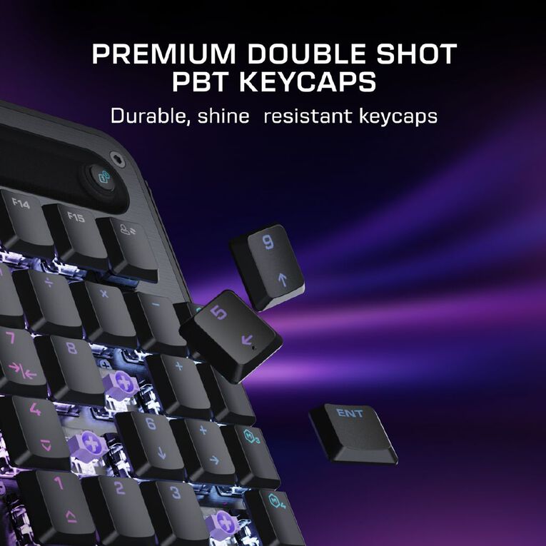 Turtle Beach Command KP7 Modular Hall-Effect RGB Wired Gaming Keypad, , hi-res