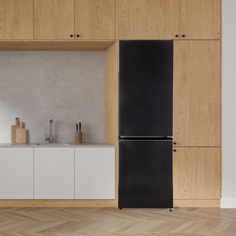 Panasonic 322L Bottom Mount 2 Door Fridge Freezer - Black, , hi-res