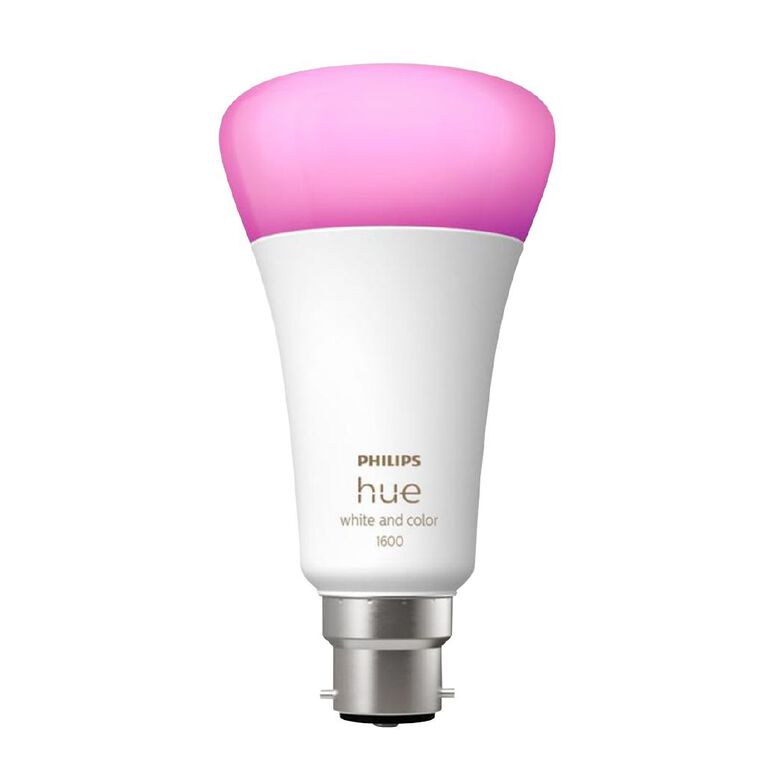 Philips Hue White & Colour Ambience 15W A67 Bulb - B22, , hi-res
