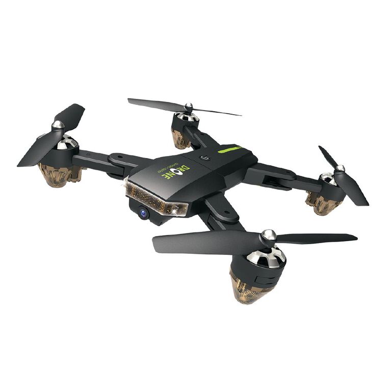 Play Sky Patrol Foldable Remote Controlled Drone with Auto Hovering and Camera, , hi-res