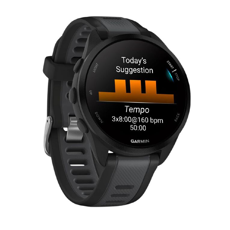 Garmin Forerunner 165 - Black/Slate Grey, , hi-res