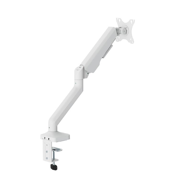 Bracom Flexprecision Gas Spring Monitor Arm With USB Ports White, , hi-res