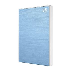 Seagate 1TB One Touch Portable HDD with Rescue - Blue