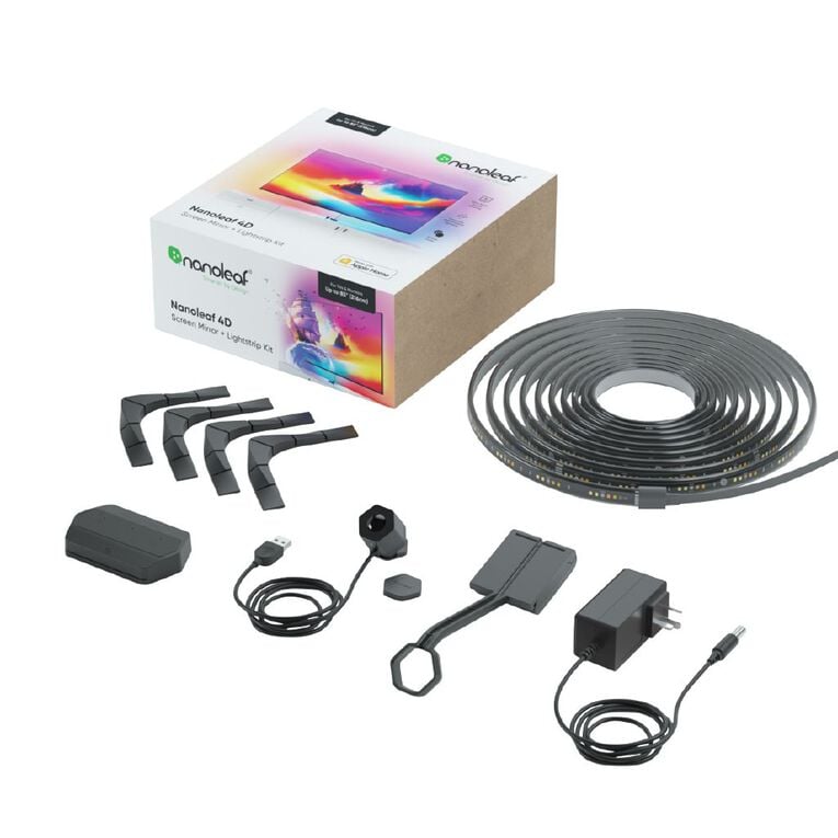 Nanoleaf 4D TV Screen Mirror Kit for TVs up to 85 inch - 5.2 Meters, , hi-res