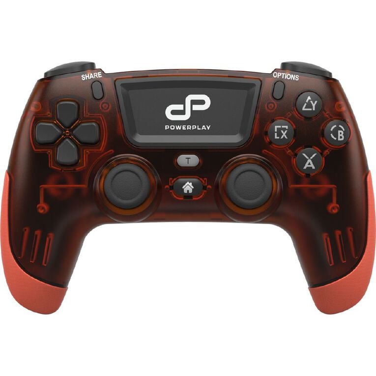 PowerPlay PS4 Wireless Controller - Translucent Red, , hi-res