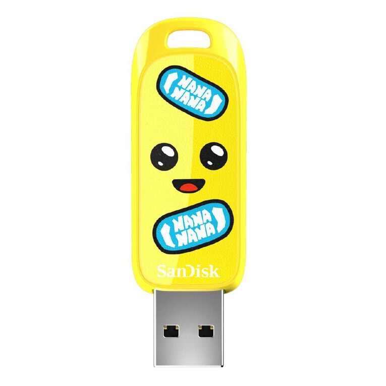 Sandisk USB 3.2 Fortnite Peely Edition Flash Drive 256GB 130MB/S R Type-A, , hi-res