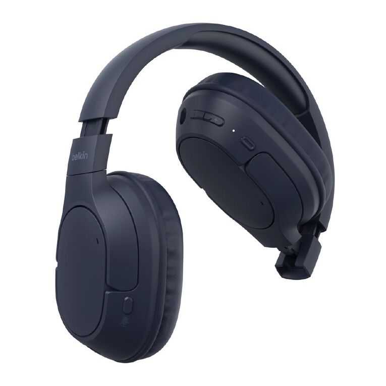 Belkin SoundForm Surround Wireless Over-Ear Headphones - Blue, , hi-res