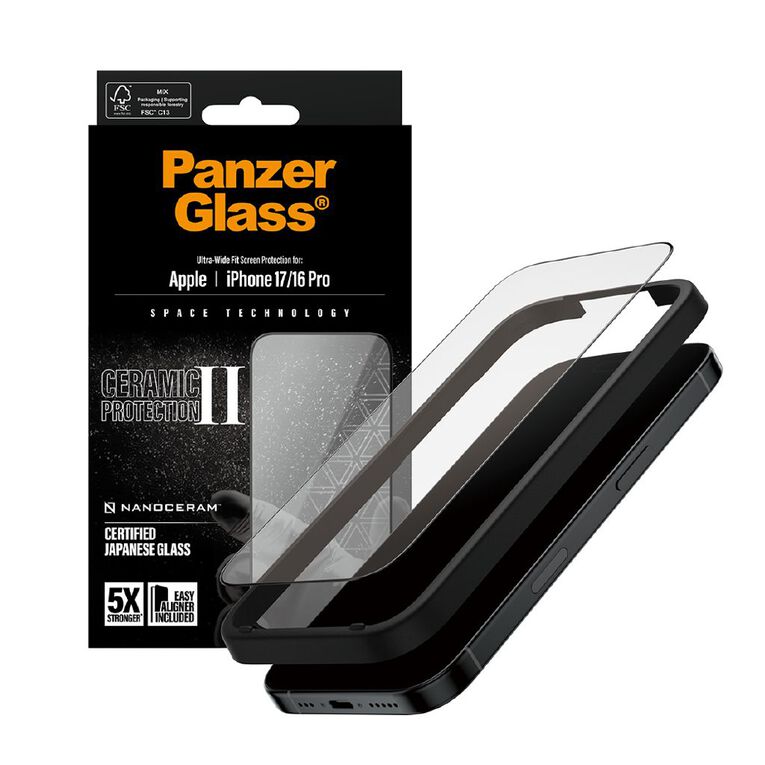 PanzerGlass Ceramic Screen Protector for iPhone 17, , hi-res
