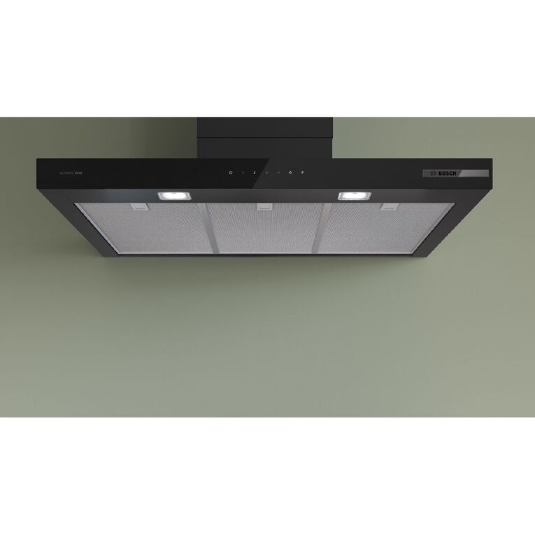 Bosch 90cm Wall Mounted Canopy Rangehood - Matte Black - Series 6, , hi-res